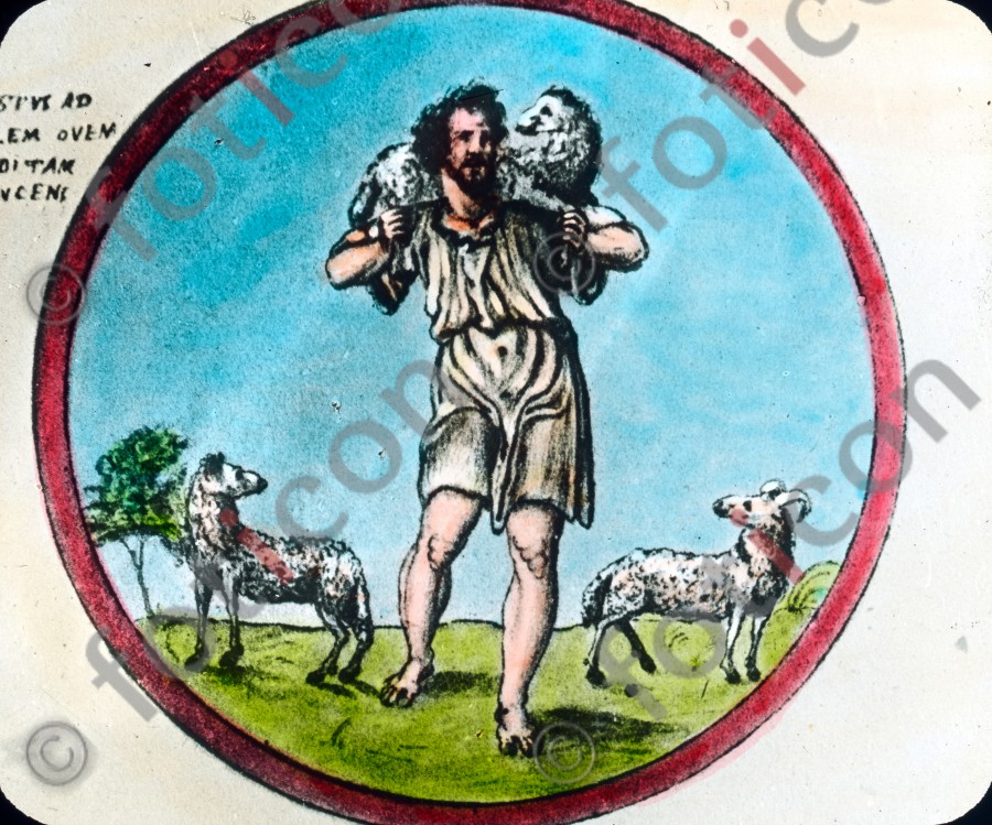 Der gute Hirte | The Good Shepherd  - Foto simon-107-028.jpg | foticon.de - Bilddatenbank für Motive aus Geschichte und Kultur